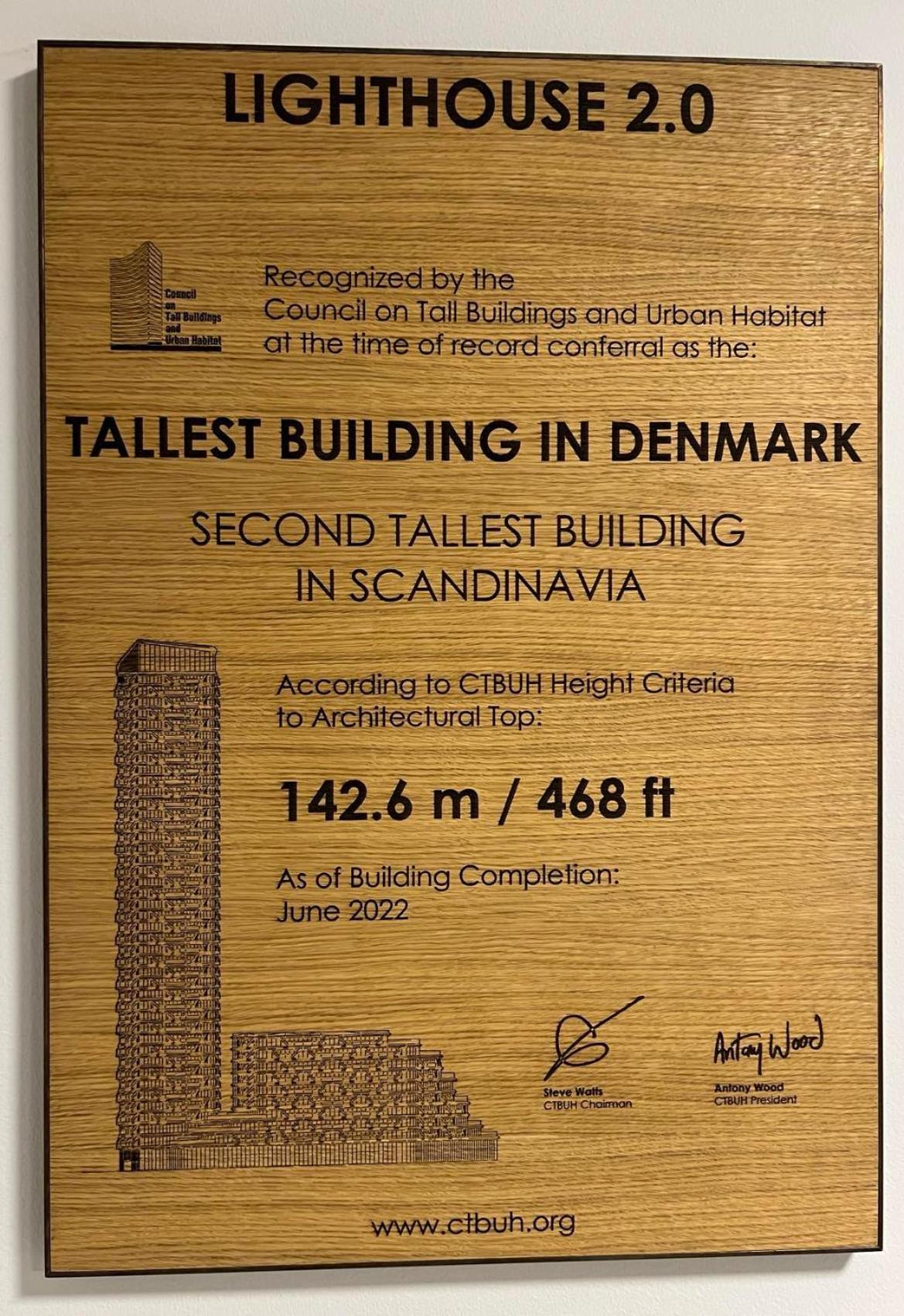 26-Etage Lejlighed Med Utrolig Havudsigt Århus Exterior foto